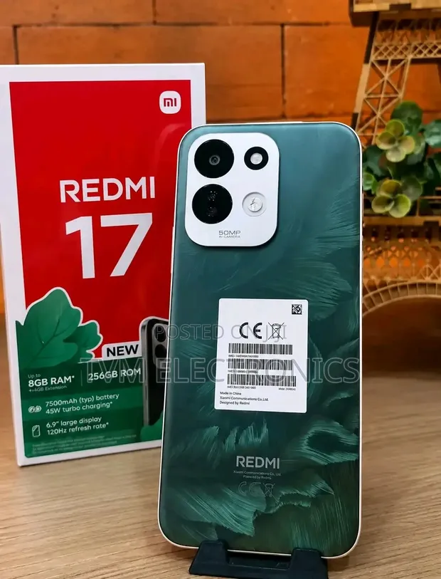 New Xiaomi Redmi 17 256GB Green - 1