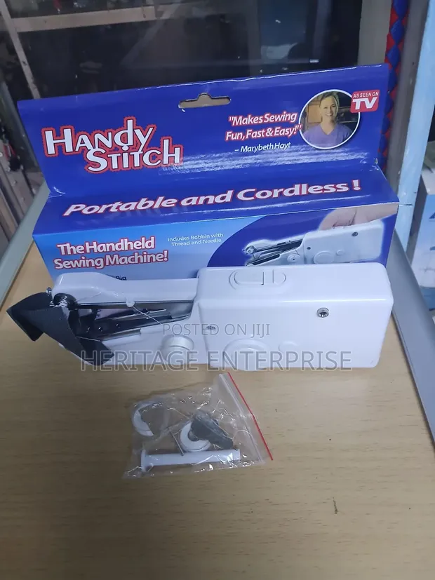 Handy Stitch Hand-Held Mini Sewing Machine - 1
