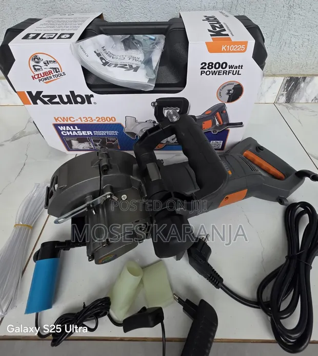 Kzubr 2800W Heavy-Duty Wall Groove Cutting Machine - 1
