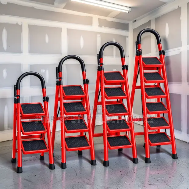 Step Ladder ya Kukunja (2, 3, 4, 5 Steps) - 1