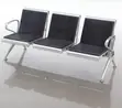 GUCCA FURNITURE Benchi la Kusubiria Uwanja wa Ndege la Njia 3 la Heavy Duty - 2