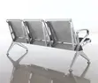 GUCCA FURNITURE Benchi la Kusubiria Uwanja wa Ndege la Njia 3 la Heavy Duty - 3