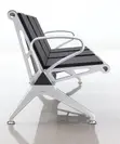 GUCCA FURNITURE Benchi la Kusubiria Uwanja wa Ndege la Njia 3 la Heavy Duty - 4
