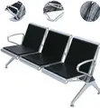 GUCCA FURNITURE Benchi la Kusubiria Uwanja wa Ndege la Njia 3 la Heavy Duty - 5