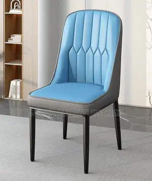 Kiti cha Chakula cha Leatherette Kisicho na Mikono