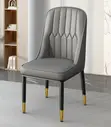 Kiti cha Chakula cha Leatherette Kisicho na Mikono - 2