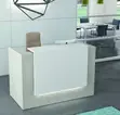 1400mm Local Customized Reception Counter Desk - 4