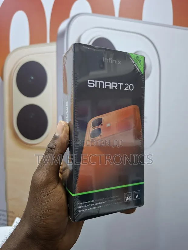 New Infinix Smart 20 64GB Black - 1