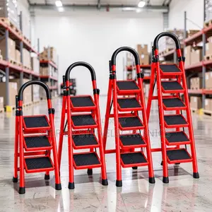 Premium Heavy-Duty Folding Step Ladder (2-5 Steps)