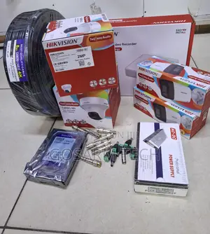 Hikvision CCTV Kit Kamera 4 na ColorVu & Sauti 2-Way
