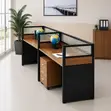 Ofisi ya Kazi ya Watu 2 Iliyo Nyooka - 4
