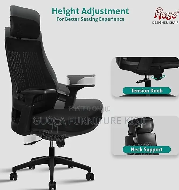 Aurora Mesh High Back Desk Chair - 1
