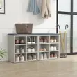 Modern Kids Footwear Cabinet - Gray - 4