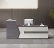 240cm Executive Counter Desk kwa Watu Wawili - 4
