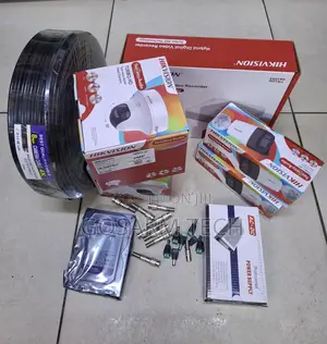 Hikvision 4 Channel Colorvu CCTV Kit with 2-Way Audio