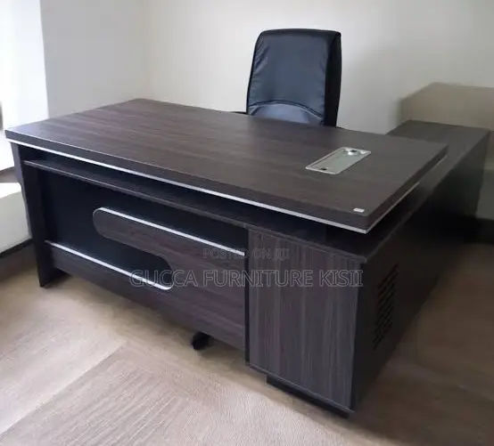 Modern L-Shaped 1800mm Director's Desk - 1