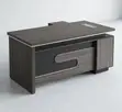 Modern L-Shaped 1800mm Director's Desk - 5