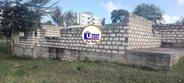1/8 Acre Plot with Uncompleted 3-Bedroom House in Mwembeni, Bamburi - 1