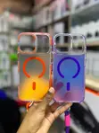 Gradient Clear MagSafe Cases na Straps kwa iPhone 17 Pro Max - 2