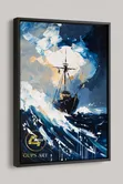 Abstract Painting on Canvas - 4