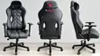 Ergonomic Leather Executive Swivel Gaming Chair - 4
