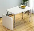 Polypropylene Foldable Patio Outdoor Table - 4
