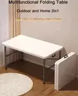Polypropylene Foldable Patio Outdoor Table - 5