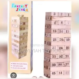 Seti ya Vipande 48 vya Jenga