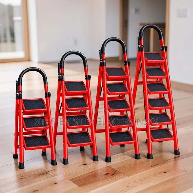 Ladder ya Kukunjwa ya Heavy-Duty (2-5 Steps) - 1