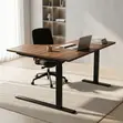 L-Shaped Electric Desk with 2 Motors - 5