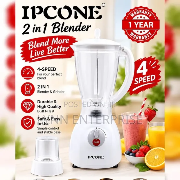 IPCONE 2-in-1 Blender 4 Speed - 1