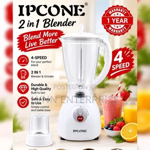 IPCONE 2-in-1 Blender 4 Speed
