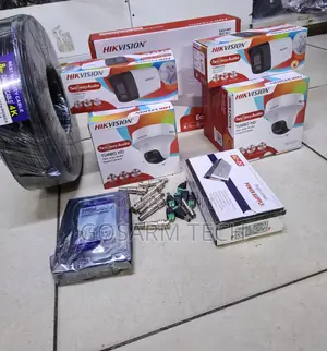 Hikvision 4 Channel Full Color CCTV Kit with 2-Way Audio