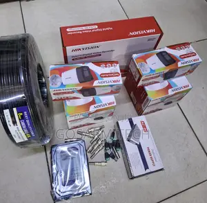 Hikvision 4 Channel ColorVu CCTV Kit with 2-Way Audio