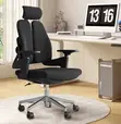 Fabric Dual Back Adjustable Desk Chair - 2