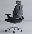 Fabric Dual Back Adjustable Desk Chair - 3