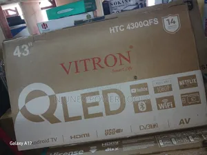 Vitron 43" QLED Smart Android TV (HTC 4300QFS)