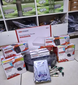 Hikvision 4 Channel ColorVu CCTV Kit with 2-Way Audio DVR