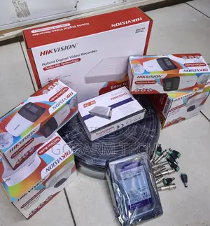 Hikvision 4-Channel CCTV Kit with 1080p Full Color Cameras & 2-Way Audio