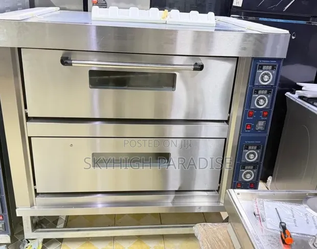 Euromax 2 Deck 4 Tray Deck Oven - Mpya Kabisa - 1