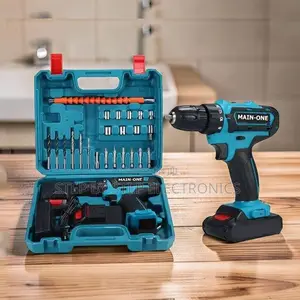 Main-One Cordless Drill Machine with Fast Charging Battery