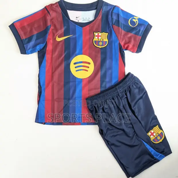 FC Barcelona 26/27 Kids Home Jersey Kit - 1
