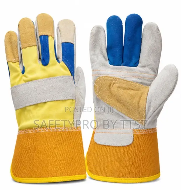 Multi Palm Leather Work Gloves - 1