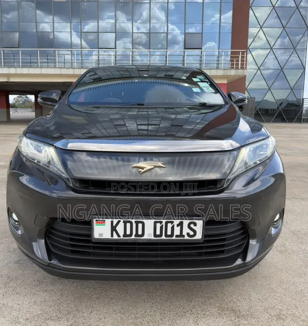 Toyota Harrier 2014 Black - 1
