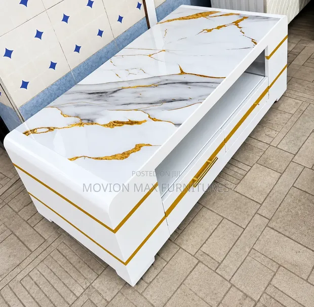 Modern Rectangular Coffee Table - 1