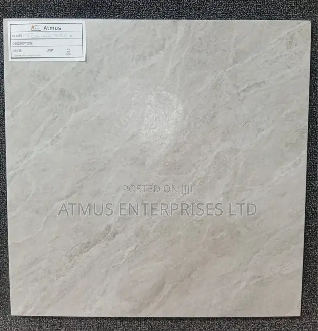 Twyford FGE44750K Ceramic Floor Tile 40x40cm Matt Grey - 1