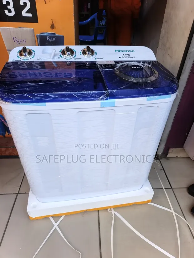 Hisense 7.5KG Washing Machine - Mpya Kabisa - 1