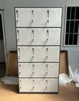 15-Door Steel Locker Cabinet - Office/School Storage - 2