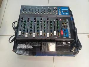 Professional Plain Mixer F-7, 7-Channel