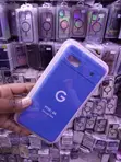 Google Pixel 6a Blue Liquid Silicone Case - 2